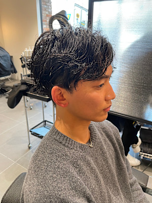 メンズパーマ/ツイストスパイラルパーマ/ツイストパーマ