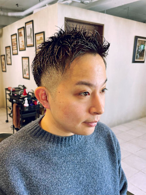【20代 男性】ロンドンツーブロック（大宮/バーバー）