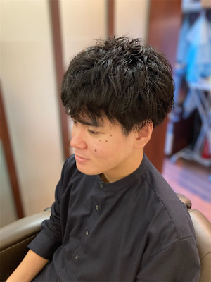 ニュアンスパーマ/メンズカット/水道橋/神保町/理容室