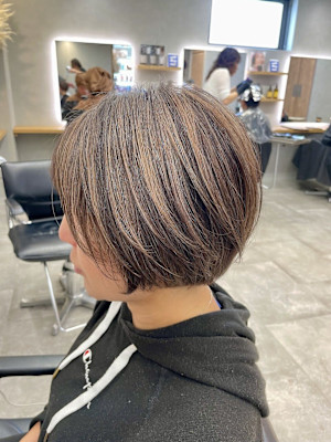 G 白髪ぼかしハイライト