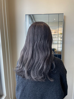 【W_SALON 河原町】ラベンダーグレージュ/大人可愛い