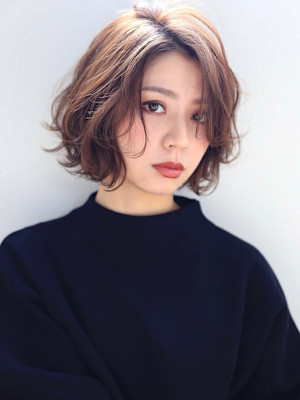 【NOA】小顔ナチュラルボブヘア20代30代40代外ハネ