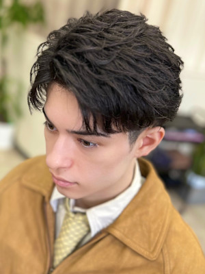 カット　メンズカラー　mensカラー　白髪染めカラー　白髪