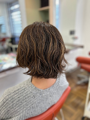 ゆるふわボブパーマ