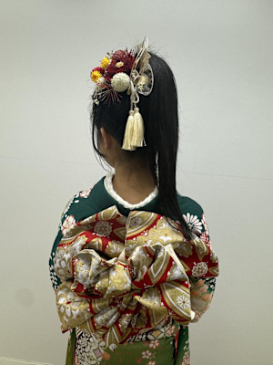 成人式ヘア 高めポニーテール /コノミ.大船