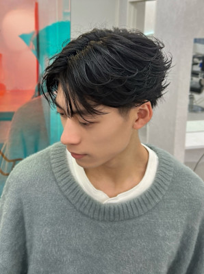 フェザーパーマセンターパート