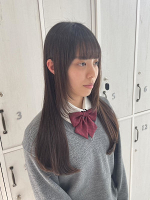 レイヤーカット／韓国ヘア／サイドレイヤー／ハイレイヤー