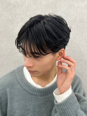 シースルーフェザーマッシュ