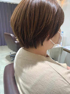 マッシュ／ショートヘア