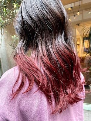 カシスレッドグラデーション