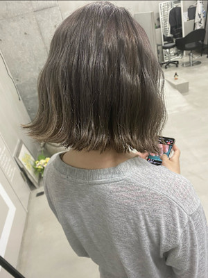 LIFE×スタイル／髪質改善／ブリーチなしダブルカラー