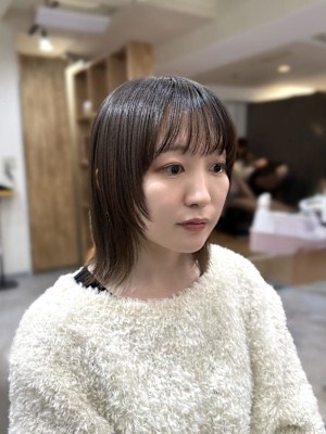 デザイン切りっぱなしミディアム