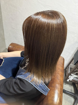 白髪ぼかしハイライト