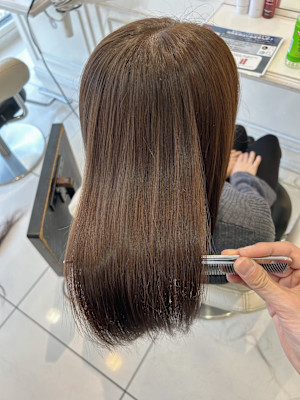 髪質改善カラー