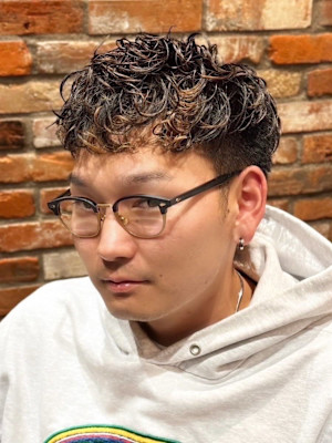 外国人風パーマ