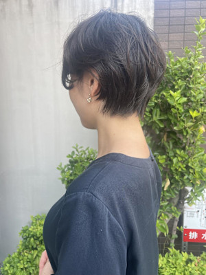 華やかショートボブ