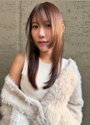 【Des.Art福岡警固】ナチュラルレイヤー/ベージュカラー