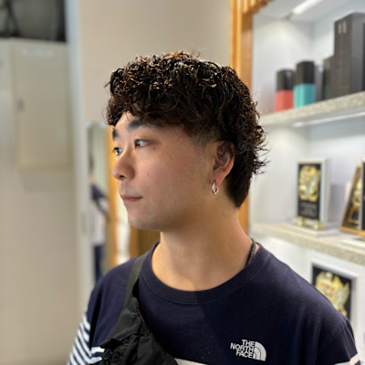 【takumi】　メンズスパイラルパーマ