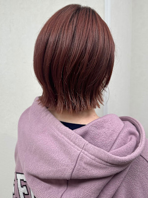 今大人気可愛いレイヤーボブ×コーラル