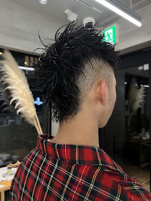 モヒカン/メンズ/パンクスタイル