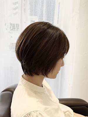 【WILLOW京橋/都島】丸みショートボブ