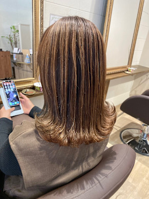 バレイヤージュカラー