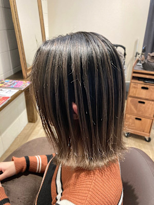 バレイヤージュカラー