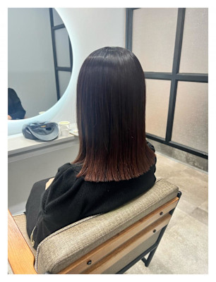 髪質改善ストレート