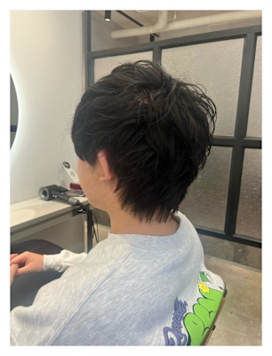 メンズマッシュショート