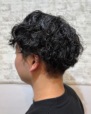  【メンズパーマ】ツイストスパイラル