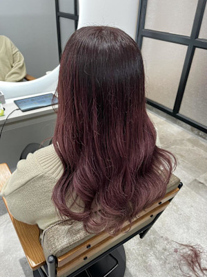 ＊ボルドーグラデーション＊