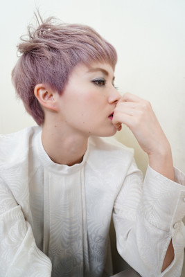 お手入れ簡単レディースベリーショート　表参道　カット　上手い