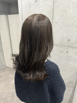 イノアカラーで低ダメージの仕上がりを