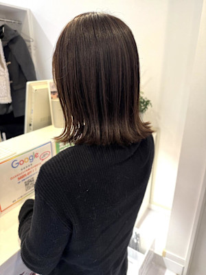 ◆切りっぱなしボブ◆暗髪