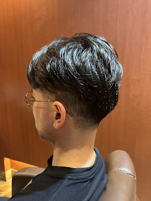 銀座　理容室　個室理容室　ビジネスヘア　刈り上げ