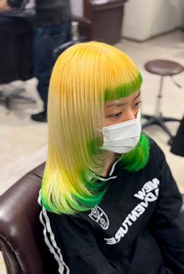 ライムグリーン×イエロー