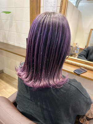 バレイヤージュカラー