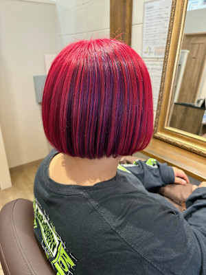 バレイヤージュデザインカラー