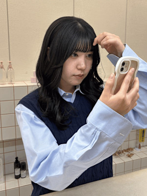 《花屋併設》透明感カラー