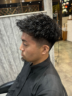 ツイストスパイラル×アップバング