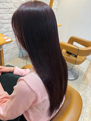 髪質改善カラー
