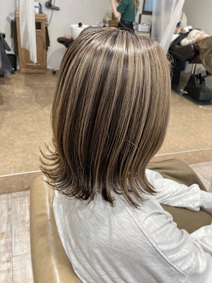 バレイヤージュカラー