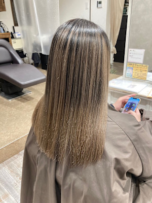 バレイヤージュカラーのイメージ画像