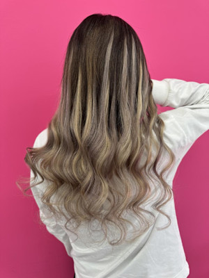 王道人気！エクステMIXバレイヤージュ！