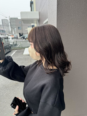 トーンダウン アッシュブラウン