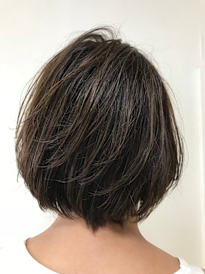 マッシュローレイヤーボブ