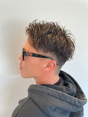 メンズパーマ/ツイストスパイラルパーマ/ツイストパーマ