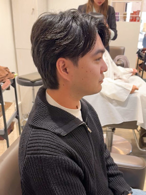 韓国メンズカット/メンズマッシュショート/越谷