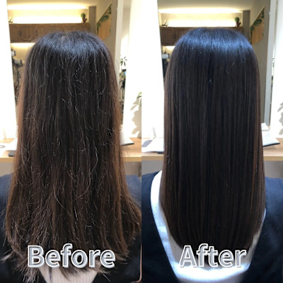 髪質改善カラーエステ