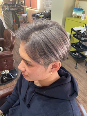 メンズダブルカラー